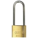 ABUS Weatherproof Stainless Steel and Brass Padlock Key Lock, 6.5 mm Shackle Diameter, 63 mm Shackle Length, 40 XR0065IBHB46
