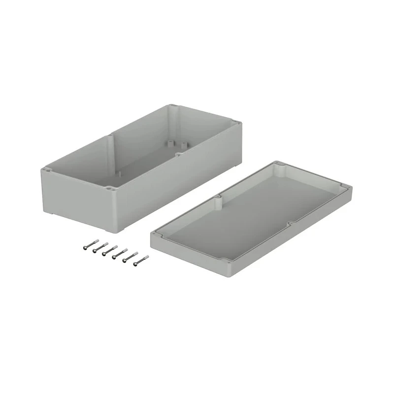 Bopla Euromas Series Light Grey Light Grey Lid ABS Enclosure IP66 100mm x 360mm x 160mm 03251000