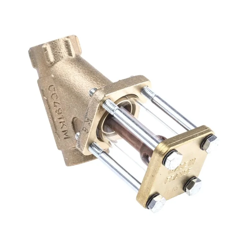 Spirax Sarco Bronze Threaded Sight Glass Check Valve 1/2 in, 3.6 bar 222300