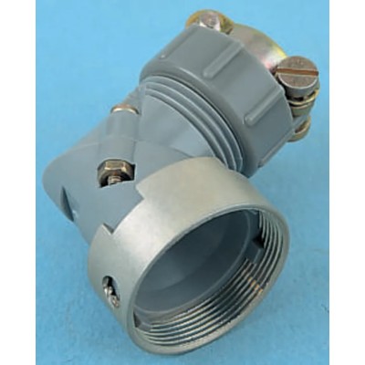 Souriau Sunbank by Eaton Circular Connector Backshell for 840 Series Size 3 Straight Angled Strain Relief 46mm 84030008