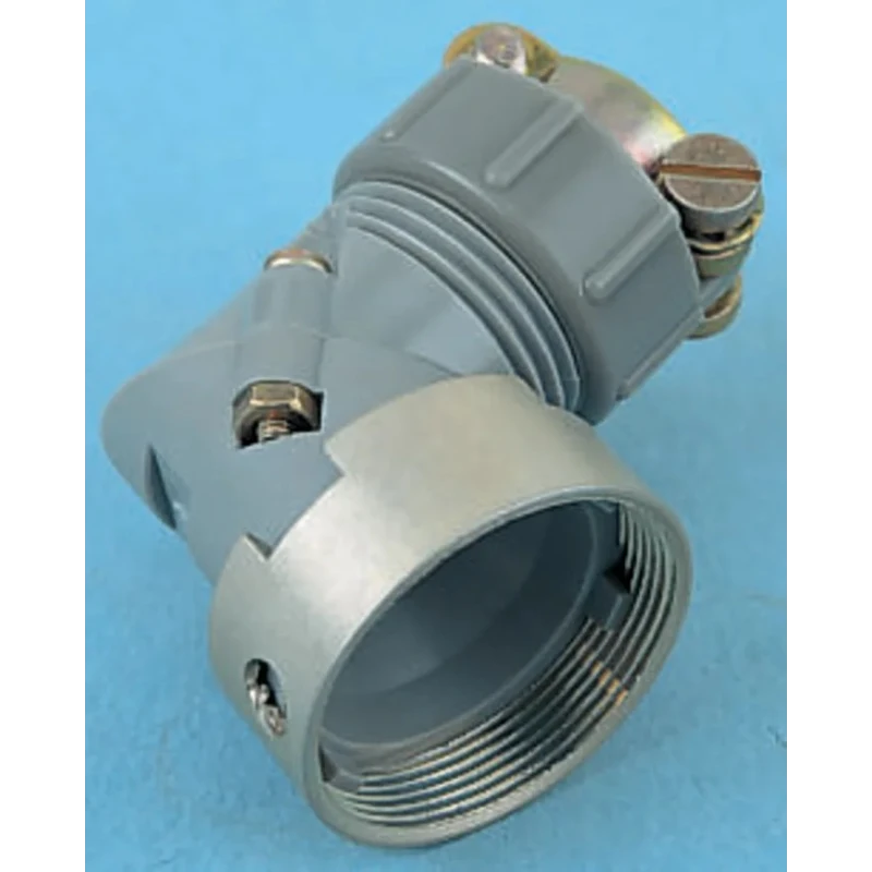 Souriau Sunbank by Eaton Circular Connector Backshell for 840 Series Size 3 Straight Angled Strain Relief 46mm 84030008