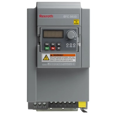Bosch Rexroth 3 Phase Inverter Drive 5.5 kW 380V ac 18.8A PID Drive EFC5610-5K50-3P4-MDA-7P-NNNNN-L1NN