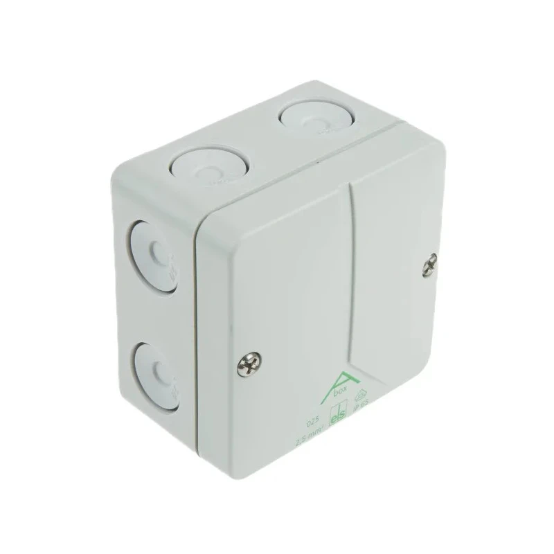 Spelsberg Grey Polystyrene Junction Box IP65 80mm x 80mm x 52mm 80290701