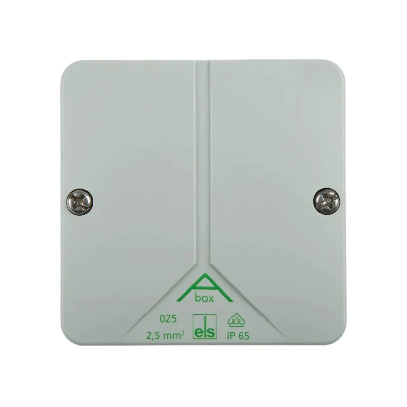Spelsberg Grey Polystyrene Junction Box IP65 80mm x 80mm x 52mm 80290701