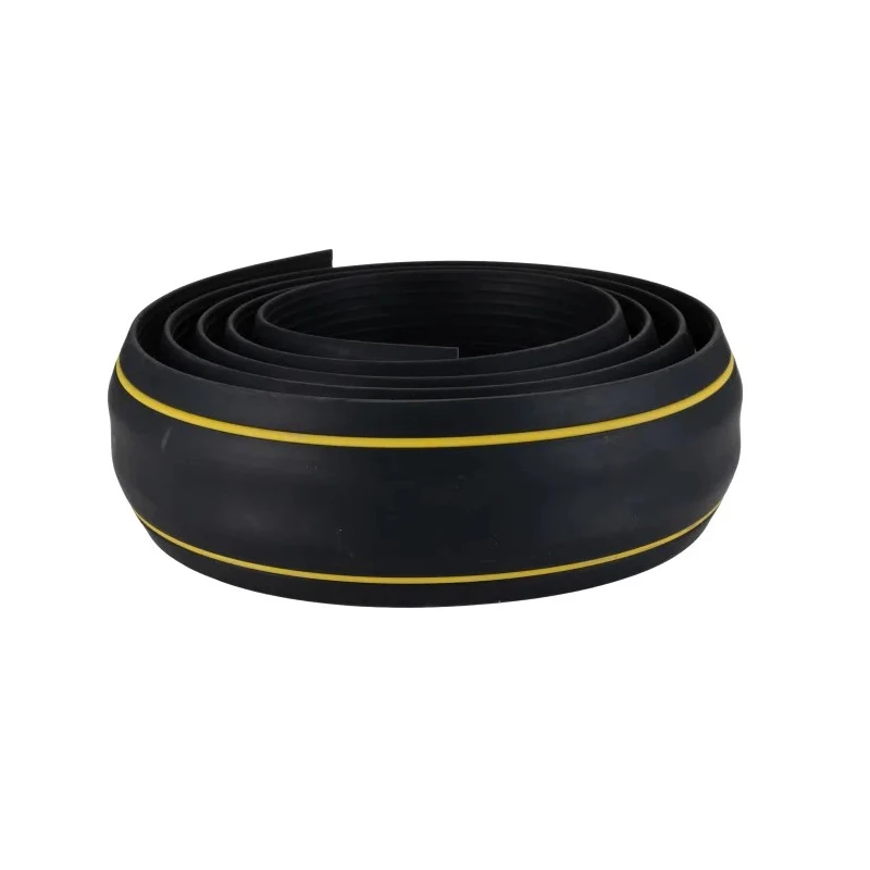 RS PRO 3 m Yellow, Black Rubber Cable Cover, 30 mm Inside Diameter 26101116