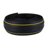 RS PRO 3 m Yellow, Black Rubber Cable Cover, 30 mm Inside Diameter 26101116