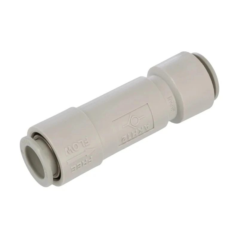 SMC Pneumatic Non Return Valve, Tube Inlet Female Male, Tube Outlet Female Male, 1 Mpa Maximum Operating Pressure, AKH12-00