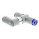 SMC Pneumatic Shuttle Valve 150 L/min AND Logic Function 1 MPa Max Operating Pressure VR12F