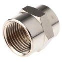 Legris Pneumatic Fitting Nickel Plated Brass Female G 1/2 Threaded Connector 902 Series 0902 17 21