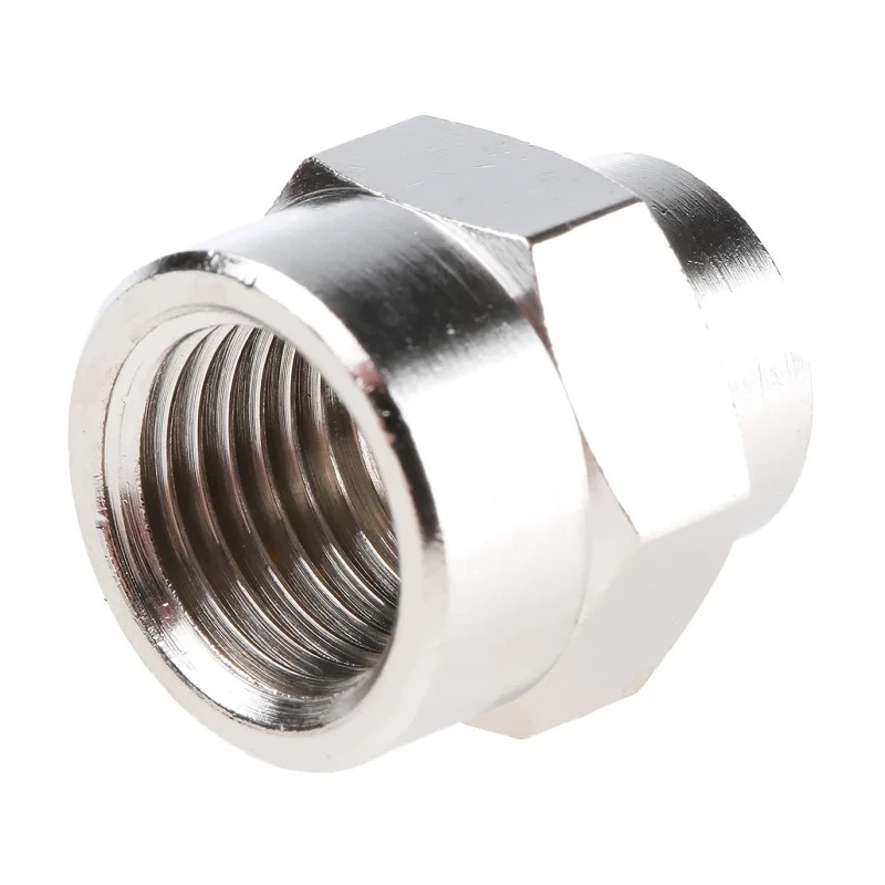 Legris Pneumatic Fitting 902 Series Female G Thread Brass Nickel Finish 80°C 0902 10 13