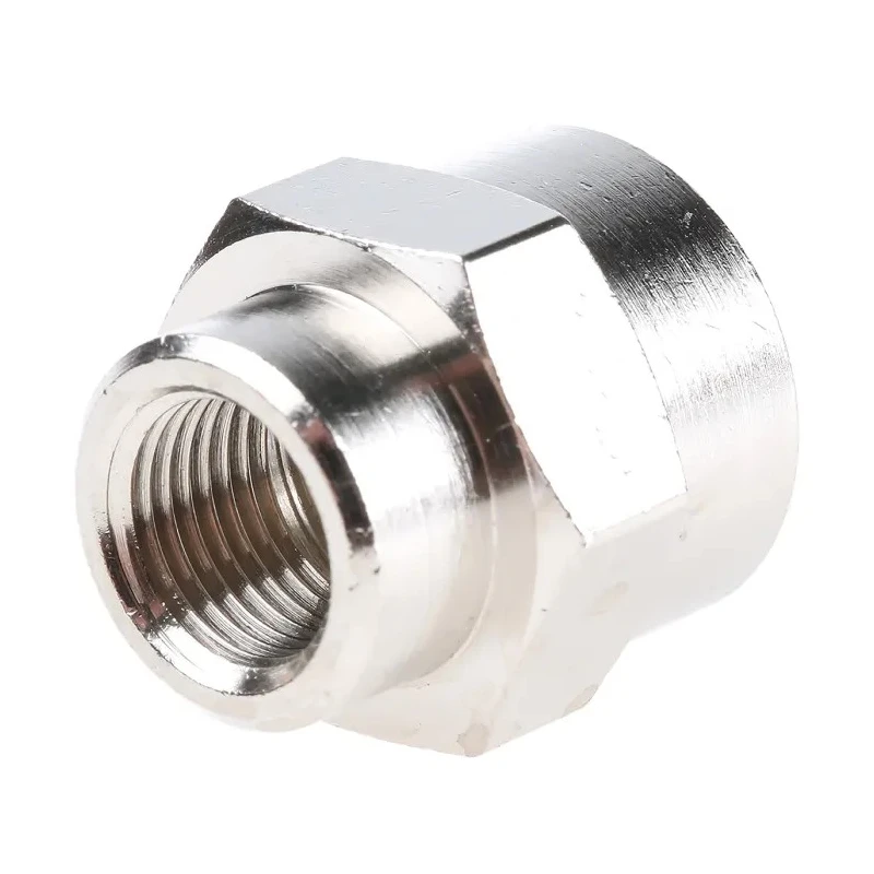 Legris Pneumatic Fitting 902 Series Female G Thread Brass Nickel Finish 80°C 0902 10 13