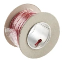 Staubli SiliVolt-1V Series Red Hook Up Wire 511 x 0.05 mm Core Strands 25 m Length 1.5kV 150°C 175-7466