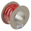Staubli Red Hook Up Wire, 14 AWG, 651 x 0.07 mm Core Strands, 25 m Length, 3.9 mm Diameter, 1.5 kV Voltage 175-7473