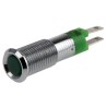 Signal Construct Green Panel Mount Indicator 8 mm Mount Hole IP67 SMCP08214