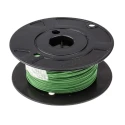 TE Connectivity ACW Series Green Automotive Wire 19 x 0.19 mm, 100 m Length, Polyvinyl Fluoride Jacket ACW0219-0.50-5