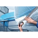 Tesa General Purpose Cloth Duct Tape 50 m x 50 mm, Silver PE Coated Finish 04615-00000-00