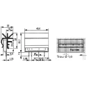 Celduc SKH20120 Series Solid State Relay, 16 A Load, Printed Circuit Board Mount, 280 V Load, 32V Control SKH20120