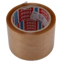 Tesa Transparent 4089 Packing Tape, 75mm Width x 66m Length, 46μm Thickness, Natural Rubber Adhesive, Model 04089-00002-06