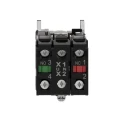 Schneider Electric Harmony XB4 Series Illuminated Push Button Switch, Orange, 24V AC/DC, Spring Return, Panel XB4BW35B5