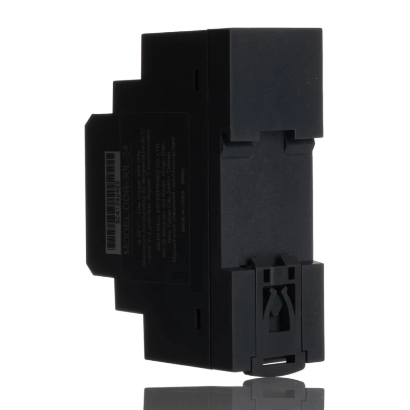 MEAN WELL DDR-30L-24 DC/DC Converter 24V DC Output 18-75V DC Input 30W 6A DIN Rail Mount DDR-30L-24