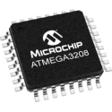 Microchip 8 bit AVR Microcontroller ATmega3208-AFR 20 MHz 32kB FLASH 32-Pin TQFP