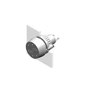 EAO 4 Series Buzzer Panel 24V DC, Brass Housing, IP65, Continuous Tone, 95 dB @ 1m IP65