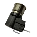 RS PRO Push Button Switch Momentary Panel Mount 22.2 mm Cutout SPST IP67 Rated 250 V AC 26A 175-8144