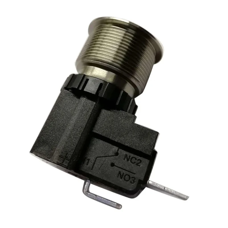 RS PRO Push Button Switch Momentary Panel Mount 22.2 mm Cutout SPST IP67 Rated 250 V AC 26A 175-8144