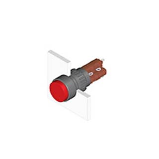 EAO Modular Switch Bezel with Transparent Silicone Membrane for Series 14 Switch 14-955.3