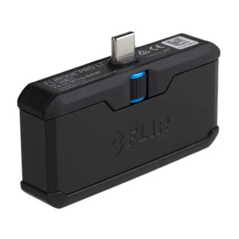 FLIR Thermal Imaging Camera ONE Pro LT USB Type C, 80 x 60 Pixel Detector Resolution, 120°C Max Temp 435-0013-03