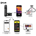 FLIR Thermal Imaging Camera ONE Pro LT USB Type C, 80 x 60 Pixel Detector Resolution, 120°C Max Temp 435-0013-03
