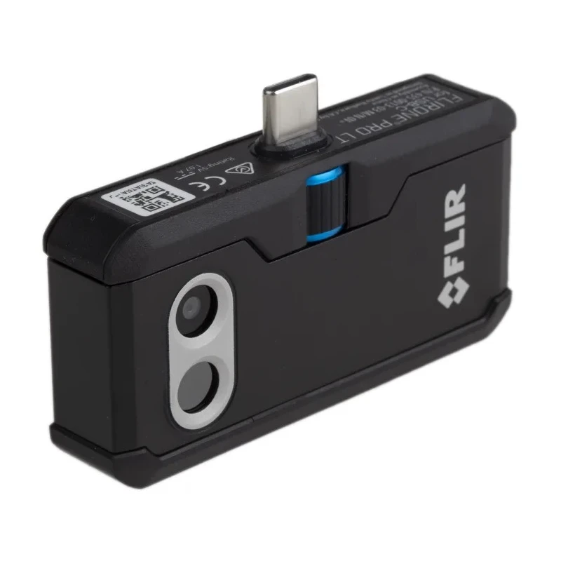 FLIR Thermal Imaging Camera ONE Pro LT USB Type C, 80 x 60 Pixel Detector Resolution, 120°C Max Temp 435-0013-03