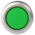 RS PRO Series Illuminated Push Button Switch, Momentary, Panel Mount, 22.2 mm Cutout, DPDT, Green LED, IP65, 36 V DC KPB22