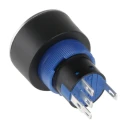 RS PRO Illuminated Push Button Switch, Momentary, Panel Mount, SPDT, White LED, IP65, 36 V dc, 5A, 22.2 mm Cutout KPB22