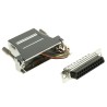 RS PRO D-Sub Adapter 25-Way D-Sub to Male Male RJ45 Female Female Through Hole Mount 39mm 370-5196