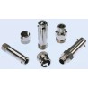 Reckmann Bayonet Adapter Accessory for Bayonet Probe, Nickel-Plated Brass R11-2002