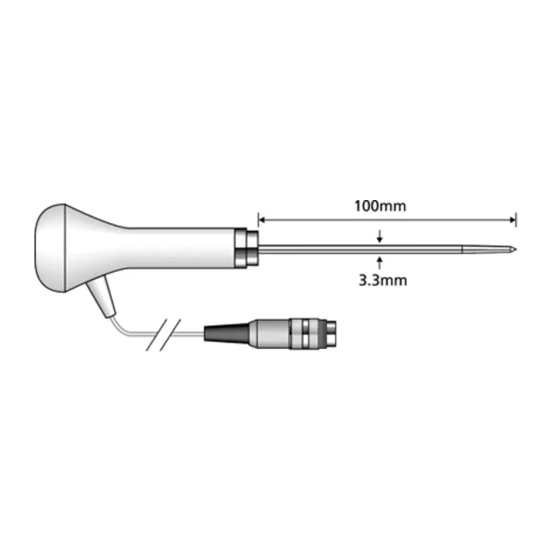 Comark Thermistor Penetration Temperature Probe 1m Cable Length -40°C to 150°C Maximum Measurement PX22L