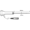 Comark Thermistor Penetration Temperature Probe 1m Cable Length -40°C to 150°C Maximum Measurement PX22L