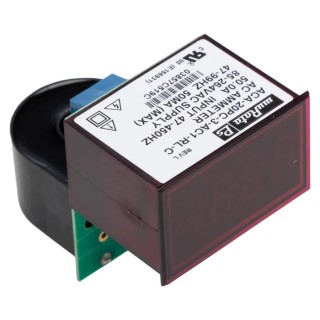 Murata Power Solutions Digital Ammeter 100 A AC, 22.4 mm x 35.1 mm, ±0.15 % FS ACA-20PC-3-AC1-RL-C