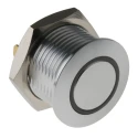 RS PRO Illuminated Momentary Push Button Switch Panel Mount 16 mm Cutout SPST RGB LED IP67 36 V dc MPB16