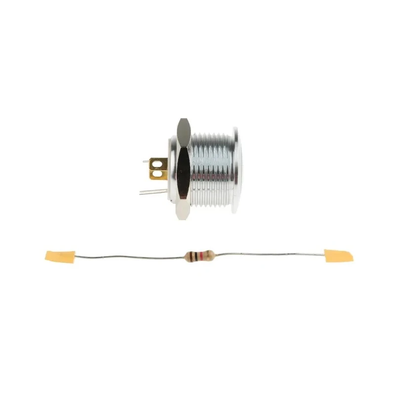 RS PRO Illuminated Momentary Push Button Switch Panel Mount 16 mm Cutout SPST RGB LED IP67 36 V dc MPB16