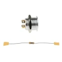 RS PRO Illuminated Momentary Push Button Switch with Green LED, Panel Mount, 16 mm Cutout, SPST, IP67, 36 V dc MPB16