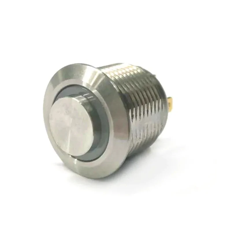 RS PRO Illuminated Momentary Push Button Switch, Panel Mount, 16 mm Cutout, SPST, Yellow LED, IP67, 36 V dc 175-9126