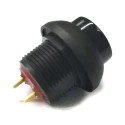RS PRO Sub-Miniature Momentary Push Button Switch Panel Mount 13.6 mm Cutout SPST IP67 36V dc PFS6