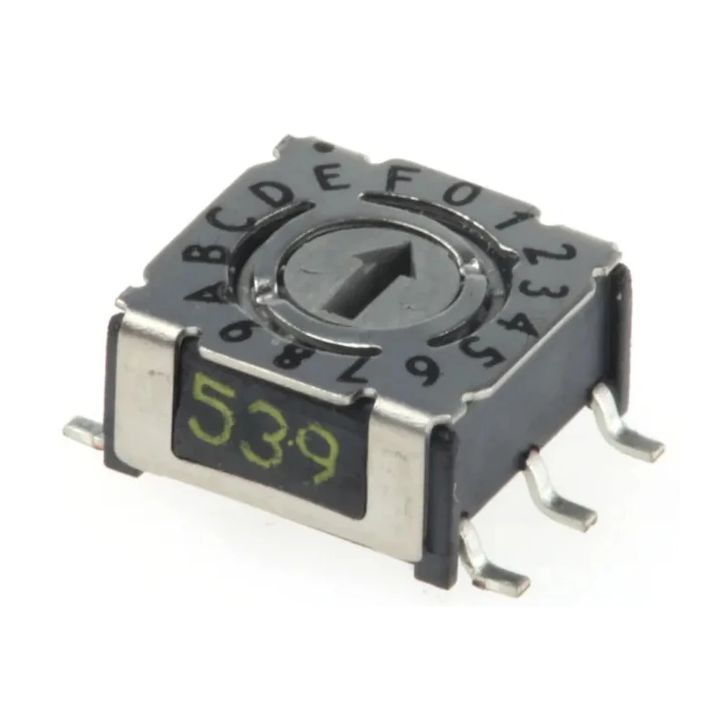 Hartmann Rotary Flush Rotary Coded DIP Switch Surface Mount P36S103