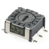 Hartmann Rotary Flush Rotary Coded DIP Switch Surface Mount P36S103