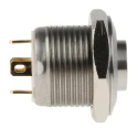 RS PRO Illuminated Push Button Switch Momentary SPST Panel Mount Blue LED IP67 36V DC MPB16