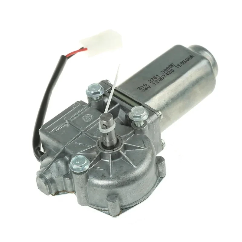 DOGA Brushed Geared DC Geared Motor 24V DC 8W Power 2Nm Torque 40 RPM Shaft Diameter 9mm Model 380-8683