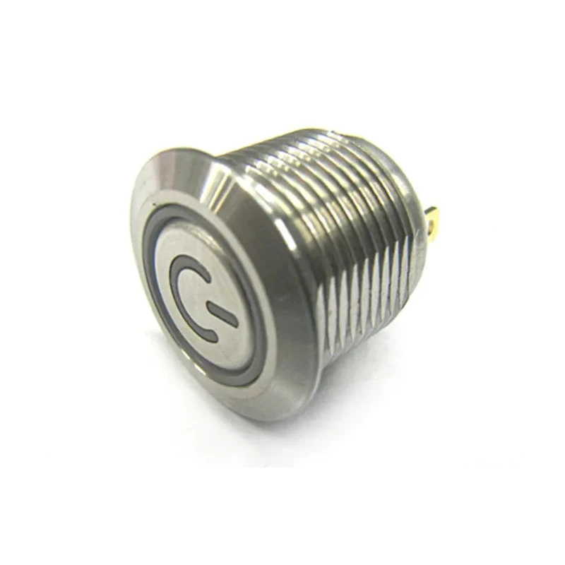 RS PRO MPB16 Series Illuminated Momentary Push Button Switch Panel Mount 16 mm Cutout SPST RGB LED IP67 36 V dc MPB16