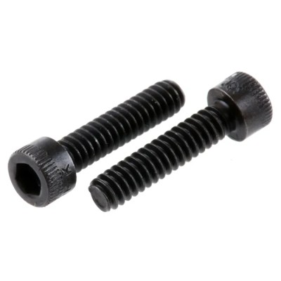 Holo-Krome Black Alloy Steel Hex Socket Cap Screw No. 4 x 13 mm UNC Thread HK72022